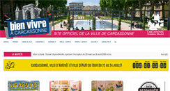 Desktop Screenshot of carcassonne.fr
