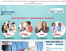 Tablet Screenshot of formation.carcassonne.cci.fr